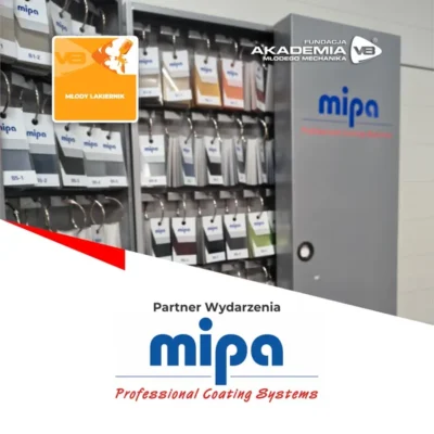 MIPA Polska Partnerem kategorii Młody Lakiernik Ogólnopolskich Mistrzostw Mechaników